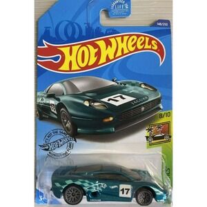 2020 Hot Wheels Jaguar XJ220 #148/250‎ [Green] HW Exotic 8/10